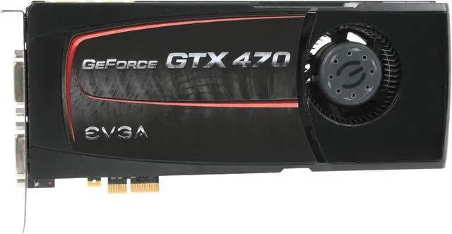 Alt view image 3 of 6 - EVGA GeForce GTX 470 (Fermi) 1280MB GDDR5 PCI Express 2.0 x16 SLI Support Graphics Card 012-P3-1470-RX