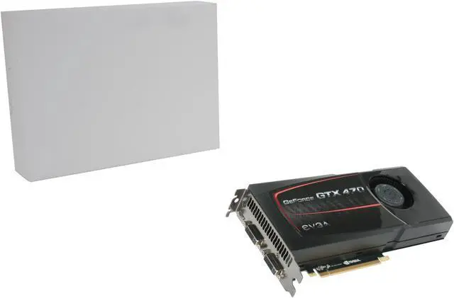 Alt view image 6 of 6 - EVGA GeForce GTX 470 (Fermi) 1280MB GDDR5 PCI Express 2.0 x16 SLI Support Graphics Card 012-P3-1470-RX