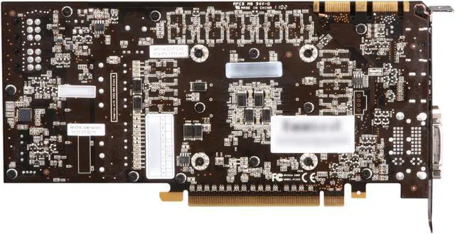 Alt view image 4 of 6 - EVGA SuperClocked 012-P3-1573-AR GeForce GTX 570 HD w/Display-Port (Fermi) 1280MB 320-bit GDDR5 PCI Express 2.0 x16 HDCP Ready SLI Support Video Card