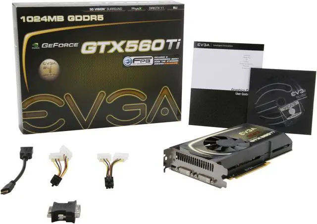 Alt view image 6 of 6 - EVGA 01G-P3-1561-KR GeForce GTX 560 Ti FPB (Fermi) 1GB 256-bit GDDR5 PCI Express 2.0 x16 HDCP Ready  SLI Support Video Card