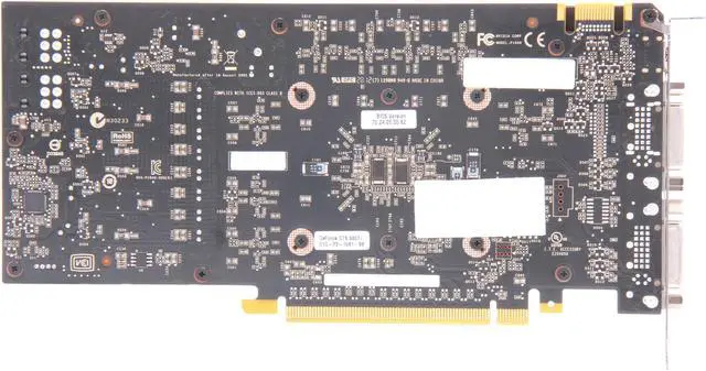 Alt view image 4 of 7 - EVGA 01G-P3-1563-KR GeForce GTX 560 Ti Superclocked (Fermi) 1GB 256-bit GDDR5 PCI Express 2.0 x16 HDCP Ready  SLI Support Video Card