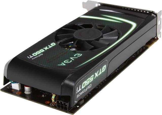 Alt view image 5 of 6 - EVGA 01G-P3-1556-KR GeForce GTX 550 Ti (Fermi) FPB 1GB 192-bit GDDR5 PCI Express 2.0 x16 HDCP Ready SLI Support Video Card