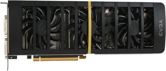 Alt view image 3 of 6 - EVGA 02G-P3-1387-KR GeForce GTX 460 2Win (Fermi) 2GB 512-bit GDDR5 PCI Express 2.0 x16 HDCP Ready Video Card