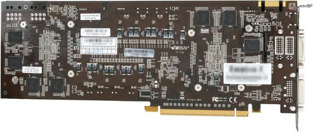Alt view image 4 of 6 - EVGA 02G-P3-1387-KR GeForce GTX 460 2Win (Fermi) 2GB 512-bit GDDR5 PCI Express 2.0 x16 HDCP Ready Video Card