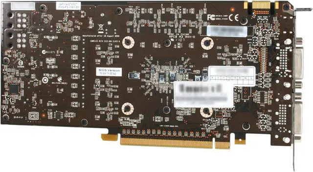 Alt view image 4 of 6 - EVGA 01G-P3-1563-A1 GeForce GTX 560 Ti (Fermi) Maximum Graphics Edition Crysis 2 1GB 256-bit GDDR5 PCI Express 2.0 x16 HDCP Ready SLI Support Video Card