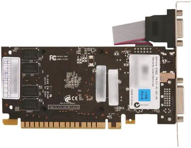 Alt view image 4 of 5 - EVGA GeForce GT 520 (Fermi) 1GB DDR3 PCI Express 2.0 x16 Low Profile Ready Graphics Card 01G-P3-1521-KR
