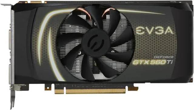 Alt view image 3 of 6 - EVGA GeForce GTX 560 Ti (Fermi) 1GB GDDR5 PCI Express 2.0 x16 SLI Support Graphics Card 01G-P3-1560-KR