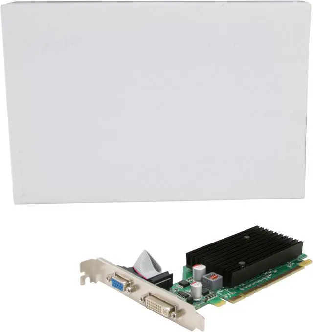 Alt view image 5 of 5 - EVGA GeForce 8400 GS 512MB DDR2 PCI Express 2.0 x16 Low Profile Ready Graphics Card 512-P3-N725-RX
