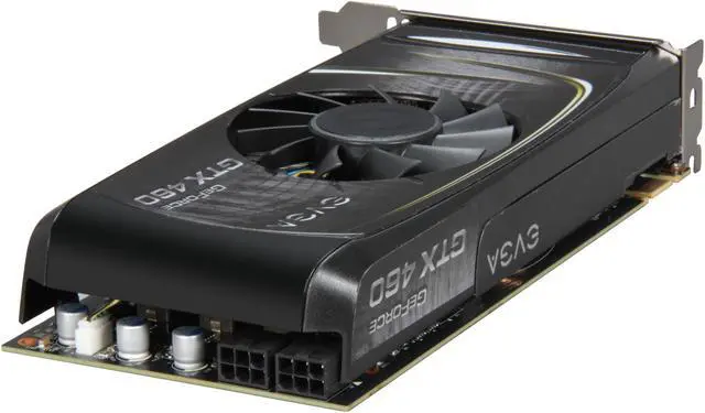 Alt view image 5 of 6 - EVGA GeForce GTX 460 (Fermi) 1GB GDDR5 PCI Express 2.0 x16 SLI Support Graphics Card 01G-P3-1370-RX