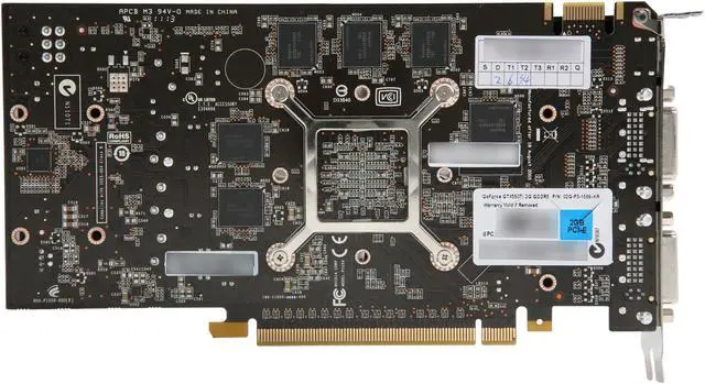 Alt view image 4 of 6 - EVGA GeForce GTX 550 Ti (Fermi) 2GB GDDR5 PCI Express 2.0 x16 SLI Support Graphics Card 02G-P3-1559-KR