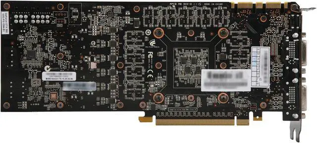 Alt view image 4 of 6 - EVGA GeForce GTX 580 (Fermi) 3GB GDDR5 PCI Express 2.0 x16 SLI Support Graphics Card 03G-P3-1584-AR