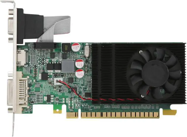 Alt view image 3 of 5 - EVGA GeForce GT 430 (Fermi) 1GB DDR3 PCI Express 2.0 x16 Graphics Card 01G-P3-1335-KR