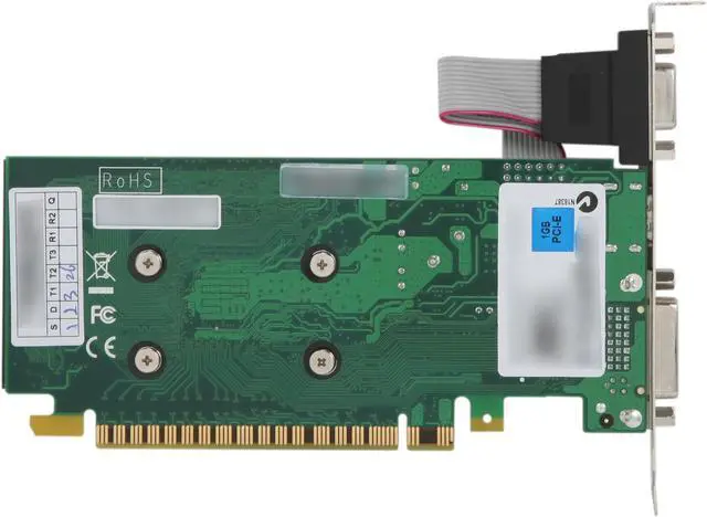 Alt view image 4 of 5 - EVGA GeForce GT 430 (Fermi) 1GB DDR3 PCI Express 2.0 x16 Graphics Card 01G-P3-1335-KR