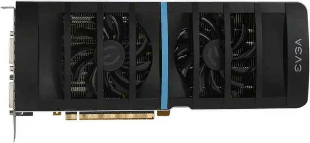 Alt view image 3 of 6 - EVGA DS Superclocked 015-P3-1587-AR GeForce GTX 580 (Fermi) 1536MB 384-bit GDDR5 PCI Express 2.0 x16 HDCP Ready SLI Support Video Card