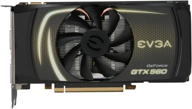 Alt view image 3 of 6 - EVGA GeForce GTX 560 (Fermi) 1GB GDDR5 PCI Express 2.0 x16 SLI Support Graphics Card 01G-P3-1460-KR