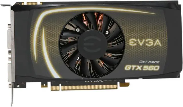Alt view image 3 of 6 - EVGA SuperClocked 01G-P3-1461-KR GeForce GTX 560 (Fermi) 1GB 256-bit GDDR5 PCI Express 2.0 x16 HDCP Ready SLI Support Video Card