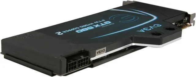 Alt view image 5 of 6 - EVGA 03G-P3-1591-AR GeForce GTX 580 (Fermi) Hydro Copper 2 3072MB 384-bit GDDR5 PCI Express 2.0 x16 HDCP Ready SLI Support Video Card