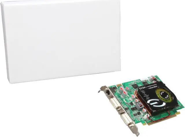 Alt view image 5 of 5 - EVGA GeForce 7600GT 256MB GDDR3 PCI Express x16 SLI Support Graphics Card 256-P2-N550-RX