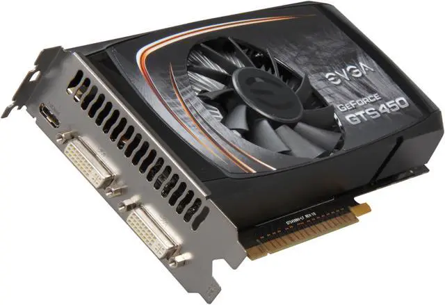 Main image of EVGA GeForce GTS 450 (Fermi) 1GB GDDR5 PCI Express 2.0 x16 SLI Support Graphics Card 01G-P3-1352-KR