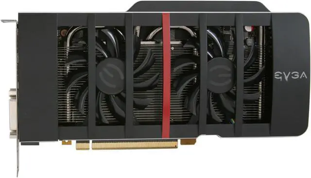 Alt view image 3 of 6 - EVGA 012-P3-1577-KR GeForce GTX 570 (Fermi) HD DoubleShot 1280MB 320-bit GDDR5 PCI Express 2.0 x16 HDCP Ready SLI Support Video Card