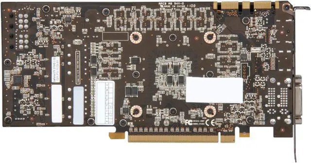 Alt view image 4 of 6 - EVGA 025-P3-1579-AR GeForce GTX 570 (Fermi) HD 2560MB 320-bit GDDR5 PCI Express 2.0 x16 HDCP Ready SLI Support Video Card