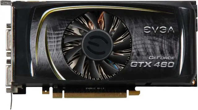 Alt view image 3 of 6 - EVGA GeForce GTX 460 SE (Fermi) 1GB GDDR5 PCI Express 2.0 x16 SLI Support Graphics Card 01G-P3-1366-RX