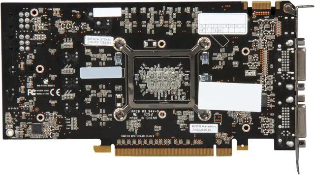 Alt view image 4 of 6 - EVGA GeForce GTX 460 SE (Fermi) 1GB GDDR5 PCI Express 2.0 x16 SLI Support Graphics Card 01G-P3-1366-RX