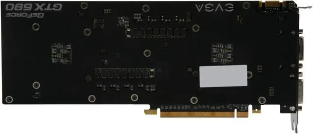 Alt view image 4 of 6 - EVGA 03G-P3-1596-AR GeForce GTX 590 (Fermi) Classified 3072MB 768-bit GDDR5 PCI Express 2.0 x16 HDCP Ready SLI Support Video Card
