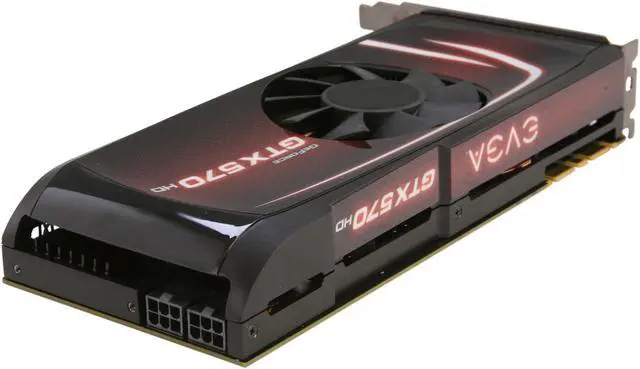 Alt view image 5 of 6 - EVGA GeForce GTX 570 (Fermi) 1280MB GDDR5 PCI Express 2.0 x16 SLI Support Graphics Card 012-P3-1571-RX