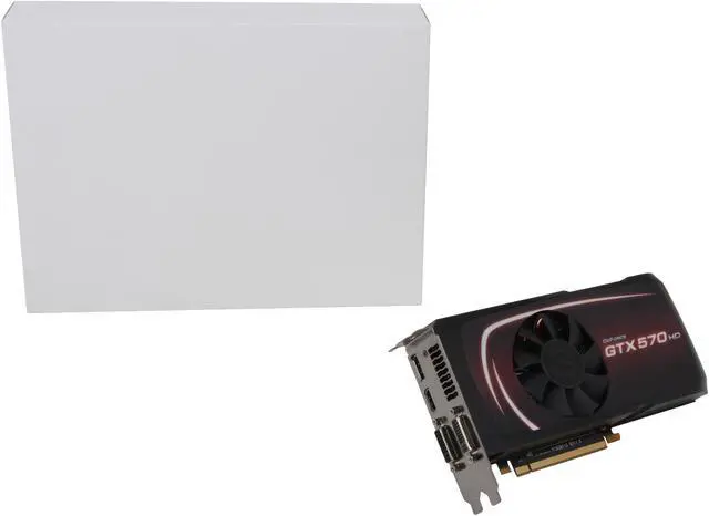 Alt view image 6 of 6 - EVGA HD SuperClocked 012-P3-1573-RX GeForce GTX 570 (Fermi) 1280MB 320-bit GDDR5 PCI Express 2.0 x16 HDCP Ready SLI Support Video Card