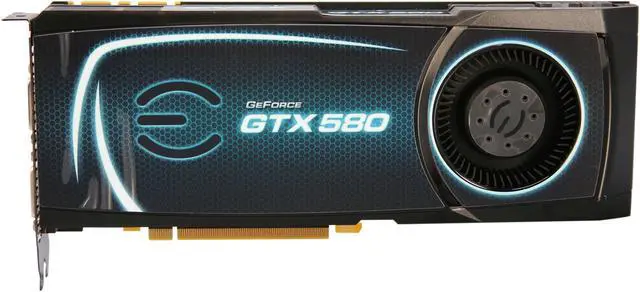 Alt view image 3 of 6 - EVGA GeForce GTX 580 (Fermi) 1536MB GDDR5 PCI Express 2.0 x16 SLI Support Graphics Card 015-P3-1580-RX