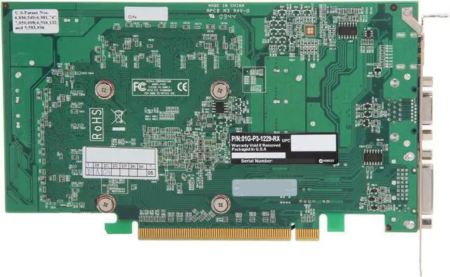 Alt view image 4 of 5 - EVGA GeForce GT 220 1GB DDR3 PCI Express 2.0 x16 Graphics Card 01G-P3-1229-LR