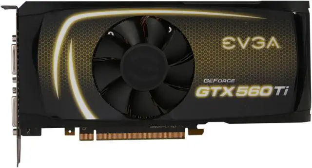 Alt view image 3 of 6 - EVGA GeForce GTX 560 Ti (Fermi) 1GB GDDR5 PCI Express 2.0 x16 SLI Support Graphics Card 01G-P3-1561-RX