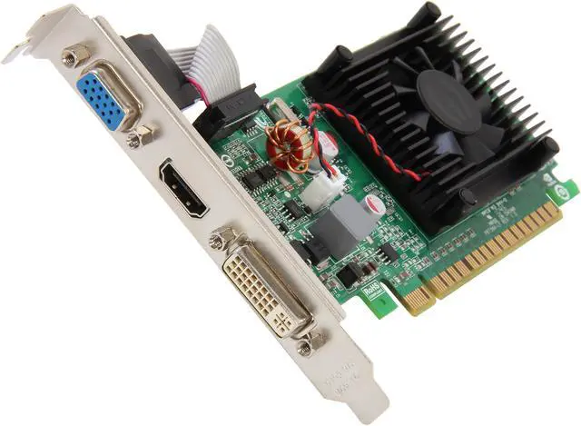 Main image of EVGA GeForce 8400 GS 1GB DDR3 PCI Express 2.0 x16 SLI Support Graphics Card 01G-P3-1302-RX