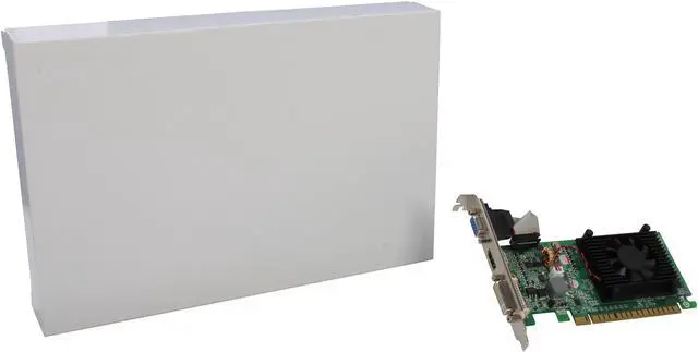 Alt view image 6 of 6 - EVGA GeForce 8400 GS 1GB DDR3 PCI Express 2.0 x16 SLI Support Graphics Card 01G-P3-1302-RX