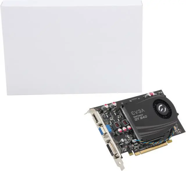 Alt view image 5 of 5 - EVGA SuperClocked 512-P3-1242-RX GeForce GT 240 512MB 128-bit GDDR5 PCI Express 2.0 x16 HDCP Ready Video Card