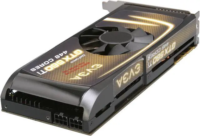 Alt view image 5 of 6 - EVGA 012-P3-2066-KR GeForce GTX 560 Ti (Fermi) 448 Cores FTW 1280MB 320-bit GDDR5 PCI Express 2.0 x16 HDCP Ready SLI Support Video Card