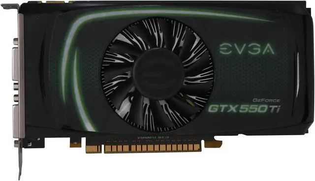 Alt view image 3 of 6 - EVGA GeForce GTX 550 Ti (Fermi) 2GB GDDR5 PCI Express 2.0 x16 SLI Support Graphics Card 02G-P3-1559-RX