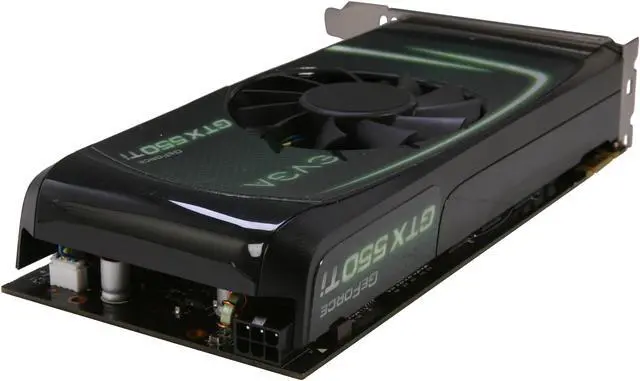 Alt view image 5 of 6 - EVGA GeForce GTX 550 Ti (Fermi) 2GB GDDR5 PCI Express 2.0 x16 SLI Support Graphics Card 02G-P3-1559-RX