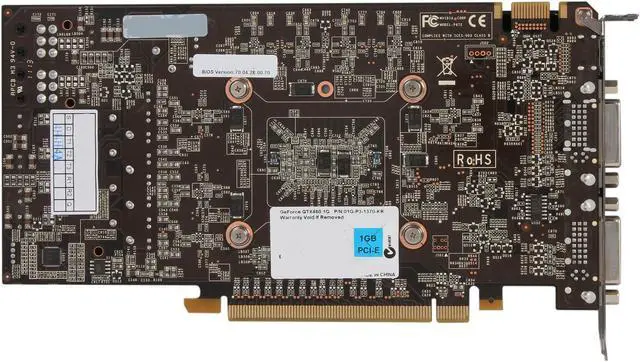 Alt view image 4 of 6 - EVGA GeForce GTX 460 (Fermi) 1GB GDDR5 PCI Express 2.0 x16 SLI Support Graphics Card 01G-P3-1370-KR