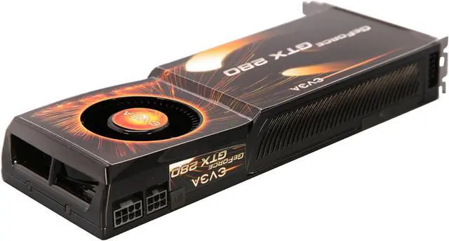 Alt view image 5 of 6 - EVGA GeForce GTX 280 1GB GDDR3 PCI Express 2.0 x16 SLI Support Graphics Card 01G-P3-1282-RX