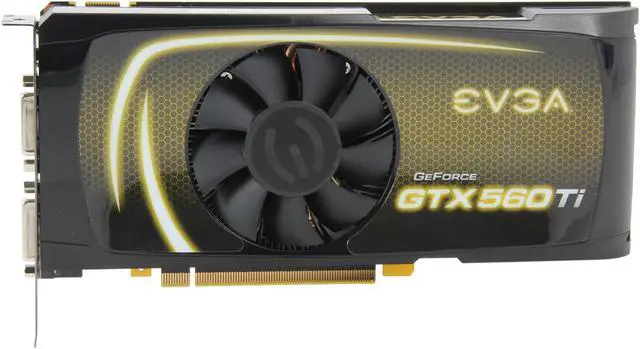 Alt view image 3 of 6 - EVGA SuperClocked 01G-P3-1563-RX GeForce GTX 560 Ti (Fermi) 1GB 256-bit GDDR5 PCI Express 2.0 x16 HDCP Ready SLI Support Video Card