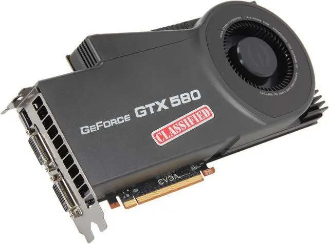 Main image of EVGA GeForce GTX 580 (Fermi) 3GB GDDR5 PCI Express 2.0 x16 SLI Support Graphics Card 03G-P3-1595-RX