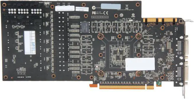 Alt view image 4 of 6 - EVGA GeForce GTX 580 (Fermi) 3GB GDDR5 PCI Express 2.0 x16 SLI Support Graphics Card 03G-P3-1595-RX