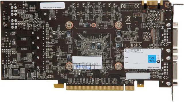 Alt view image 4 of 6 - EVGA GeForce GTX 560 SE (Fermi) 1GB GDDR5 PCI Express 2.0 x16 SLI Support Graphics Card 01G-P3-1464-KR