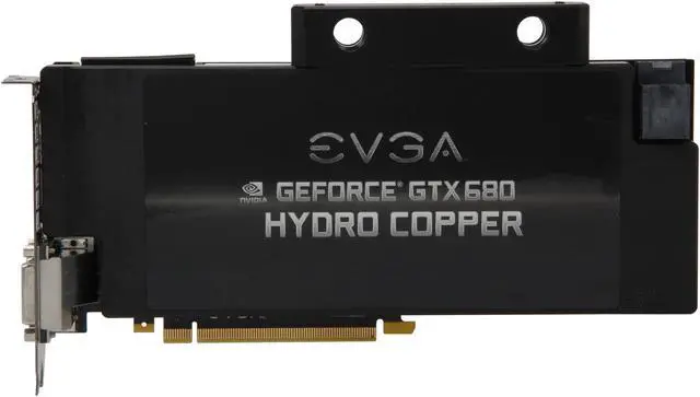 Alt view image 2 of 6 - EVGA 02G-P4-2689-KR GeForce GTX 680 Hydro Copper 2GB 256-bit GDDR5 PCI Express 3.0 x16 HDCP Ready SLI Support Video Card