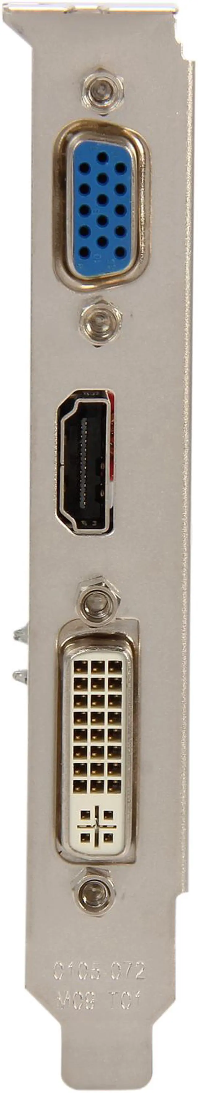 Alt view image 2 of 5 - EVGA GeForce 8400 GS 512MB DDR3 PCI Express 2.0 x16 SLI Support Graphics Card 512-P3-1300-RX