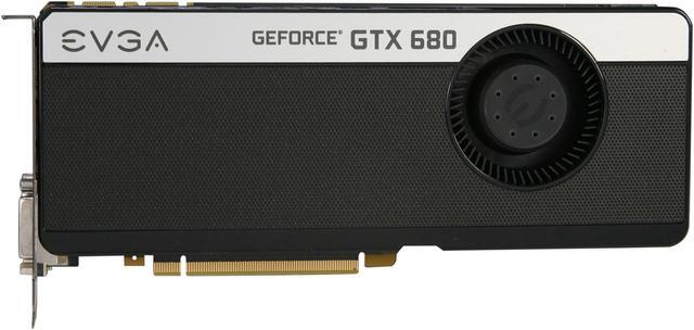 Alt view image 3 of 6 - EVGA 02G-P4-2683-KR GeForce GTX 680 Superclocked,  Signature 2GB 256-bit GDDR5 PCI Express 3.0 x16 HDCP Ready SLI Support Video Card