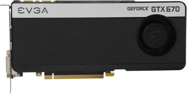 Alt view image 3 of 7 - EVGA SuperClocked 02G-P4-2672-KR GeForce GTX 670 2GB 256-bit GDDR5 PCI Express 3.0 x16 HDCP Ready SLI Support Video Card