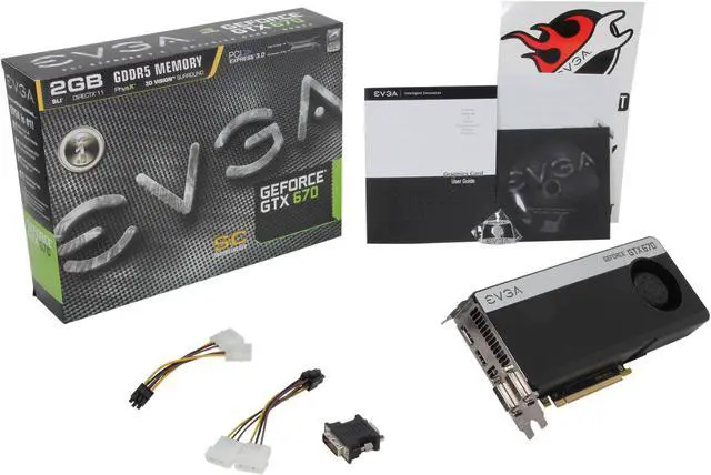 Alt view image 6 of 7 - EVGA SuperClocked 02G-P4-2672-KR GeForce GTX 670 2GB 256-bit GDDR5 PCI Express 3.0 x16 HDCP Ready SLI Support Video Card